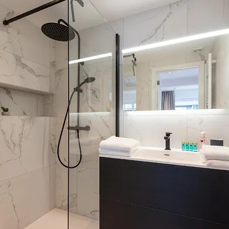 Apartmán Spacious Penthouse For 8 People In The Centre Ostende